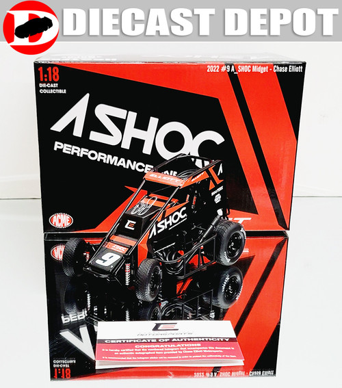 CHASE ELLIOTT 2021/ 2022 ASHOC MIDGET DIE-CAST 1/18 ACME