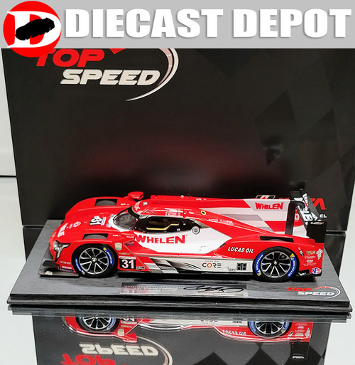 CHASE ELLIOTT 2021 WHEELEN 24 HOURS OF ROLEX CADILLAC 1/18 SCALE