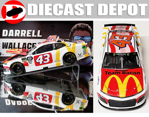 BUBBA WALLACE 2019 MCDONALDS TEAM BACON 1/24 ACTION COLLECTOR SERIES BUBBA WALLACE 2019 MCDONALDS TEAM BACON 1/24 ACTION COLLECTOR SERIES