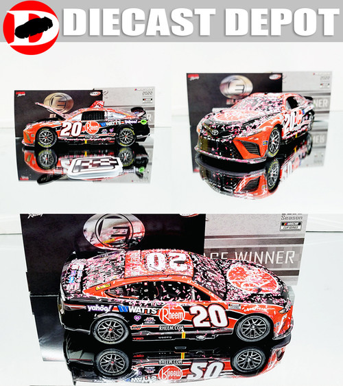 CHRISTOPHER BELL 2021 DAYTONA ROAD COURSE WIN RHEEM #20 TOYOTA 1