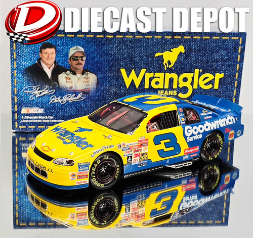 DALE EARNHARDT SR 1999 WRANGLER #3 CHEVY 1/18 ACTION