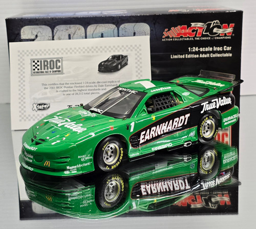 DALE EARNHARDT SR 2001 MAKE-A-WISH IROC 1/24 ACTION