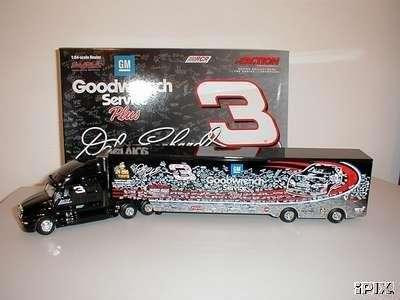 ＆【A0228】レア デイルアーンハート#3 トリビュート/ダイキャストハウラー DALE EARNHARDT SR 1/64 TRIBUTE HAULER NASCAR ACTION DIECAST