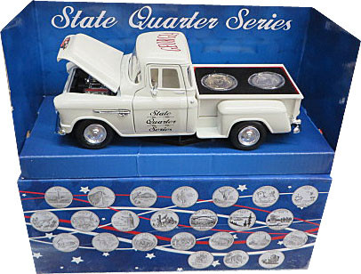 GEORGIA) 2012 STATE QUARTER SERIES COMMEMORATIVE 1955 CHEVY 5100