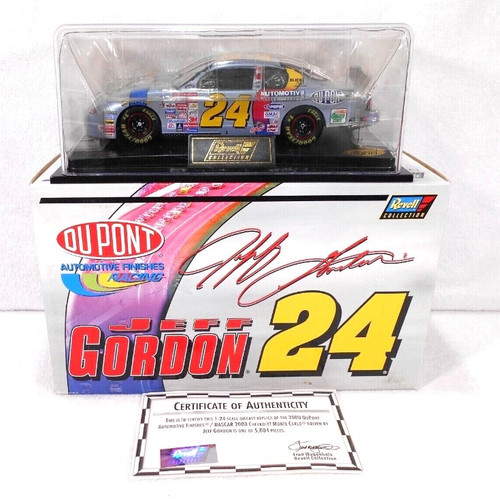 JEFF GORDON 2001 4-TIME CHAMPION COLOR CHROME 1/24 REVELL