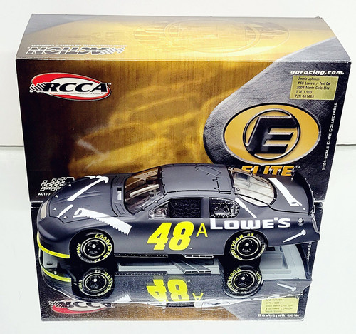 絶版 Revell 1/24 Lowe’s モンテカルロ ジミー・ジョンソン JIMMIE JOHNSON 2003 BLACK LOWES TEST CAR 1/24 REVELL