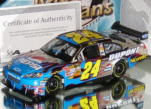 JEFF GORDON 2008 PEPSI COLOR CHROME 1/24 ACTION