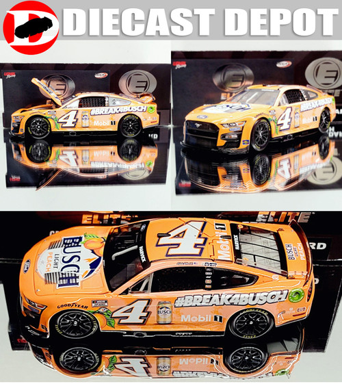 KEVIN HARVICK 2023 BUSCH LIGHT PEACH #4 MUSTANG 1/64 ACTION DIECAST