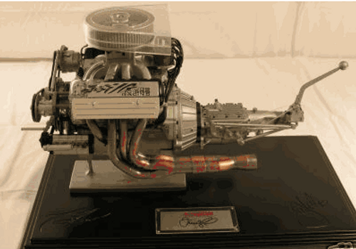 JOE GIBBS 2003 RACING ENGINE 1/4 SCALE by ACTION