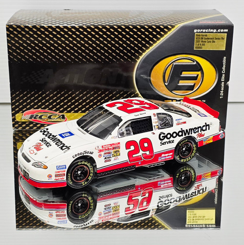 KEVIN HARVICK 2001 GOODWRENCH ROOKIE 1/24 RCCA ELITE DIECAST