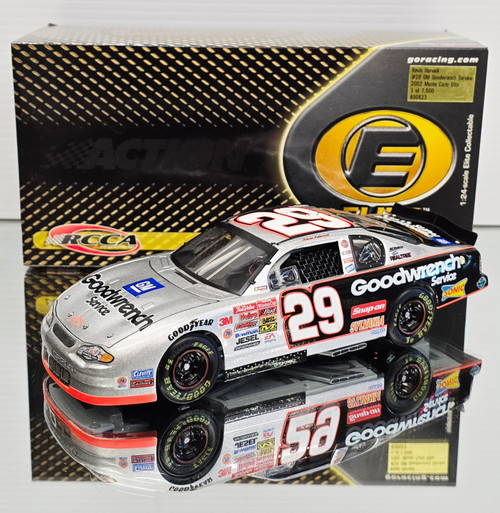 KEVIN HARVICK 2002 GOODWRENCH #29 CHEVY 1/24 RCCA ELITE DIECAST