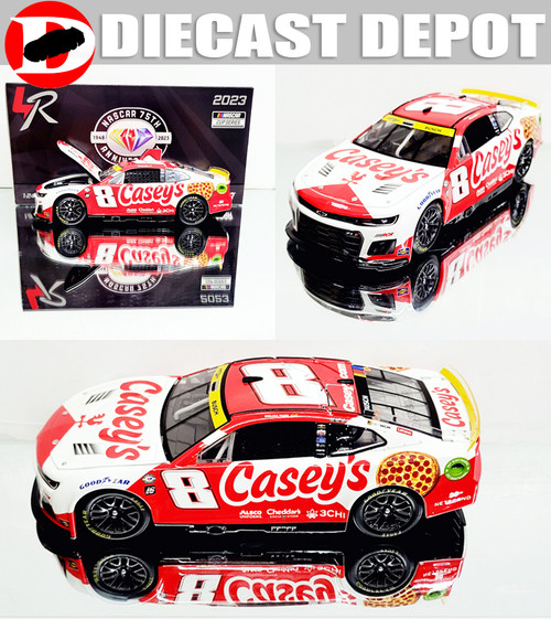 KYLE BUSCH 2023 CASEY'S PIZZA #8 COLOR CHROME 1/24 ARC DIECAST