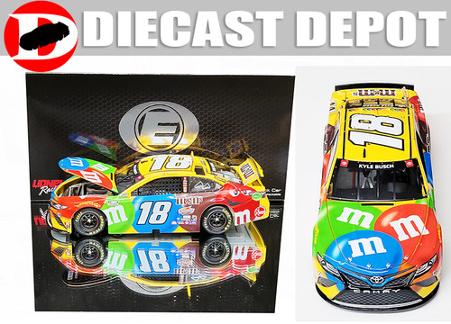 KYLE BUSCH 2021 DARLINGTON M&M'S 80TH ANNIVERSARY RETRO