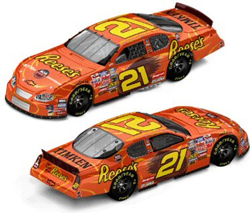 NASCAR 1/24 #29 Reese’s Kevin Harvick #29 Reese's / RCR 35th Anniversary Bank (2004
