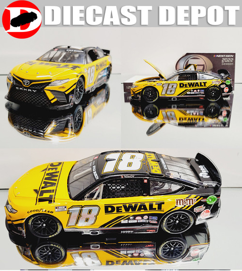 KYLE BUSCH 2022 DEWALT #18 TOYOTA NEXT GEN TOYOTA 1/24