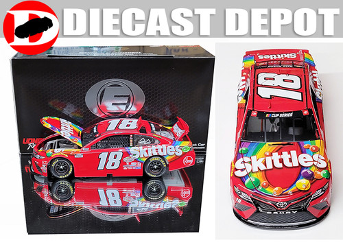 KYLE BUSCH 2020 SKITTLES ZOMBIE #18 CAMRY 1/24 ELITE SERIES