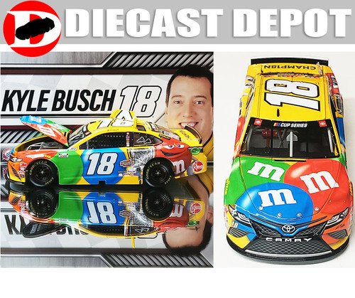 KYLE BUSCH 2020 M&M'S #18 TOYOTA 1/24 ACTION COLLECTOR SERIES