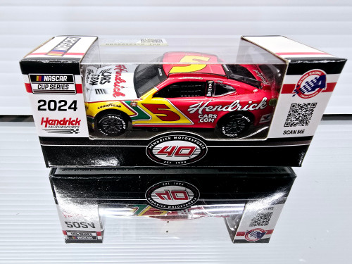 KYLE LARSON 2024 DARLINGTON RETRO (TERRY LABONTE THROWBACK) HENDRICKCARS.COM 1/64 ACTION DIECAST