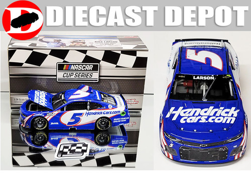 KYLE LARSON 2021 SONOMA WIN RACED VERSION HENDRICKCARS.COM #5 CAMARO 1/24 ACTION COLLECTOR SERIES