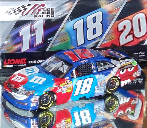 KYLE BUSCH 2012 RED, WHITE, AND BLUE M&M'S 1/24 ACTION