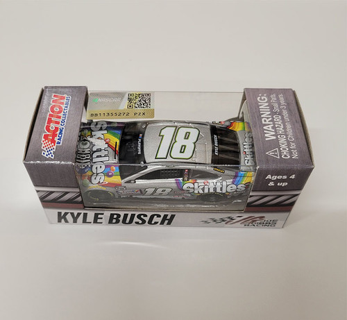 KYLE BUSCH 2020 TEXAS WIN SKITTLES ZOMBIE #18 CAMRY 1/24 ELITE SERIES