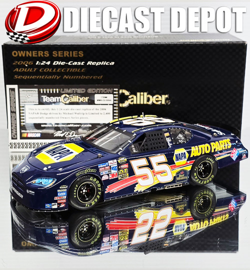 MICHAEL WALTRIP 2006 NAPA 1/24 TEAM CALIBER OWNER'S SERIES DIECAST