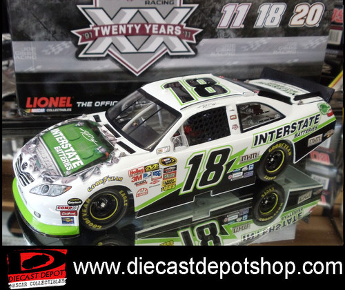 ナスカー 1/24 カイルブッシュ インターステート オールバッテリー 2014 kyle-busch-2014-skittles-1-24-