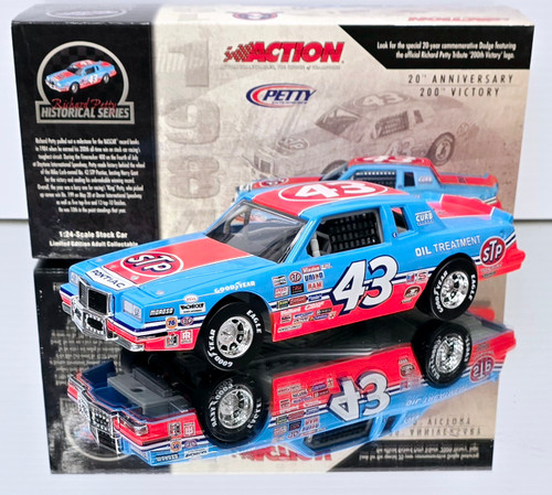 超激レア デッドストック ミニッツ ボディ NASCAR コレクション RICHARD PETTY 1984 STP FIRECRACKER 400 WIN RACED VERSION ( NO