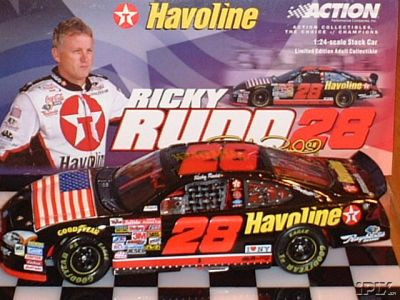 RICKY RUDD 2001 TEXACO HAVOLINE 1/24 ACTION