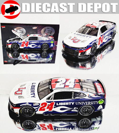 WILLIAM BYRON 2024 LIBERTY UNIVERSITY COLOR CHROME 1/24 ARC DIECAST