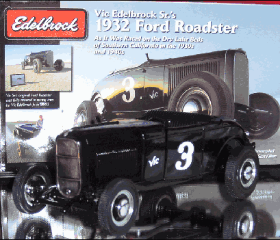 VICK EDELBROCK SR'S 1932 FORD ROADSTER 1/18 RC2