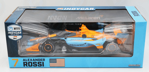 ミニカー Alexander Rossi Arrow McLaren IndyDriver Dallara IndyCar #7 Alexander Rossi McLaren Arrow McLaren