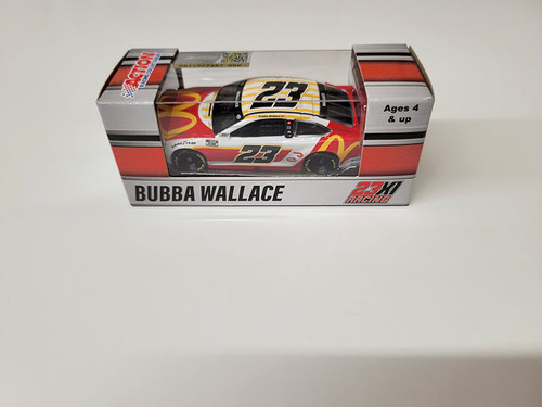 BUBBA WALLACE 2021 MCDONALDS #23 TOYOTA 1/24 ELITE SERIES