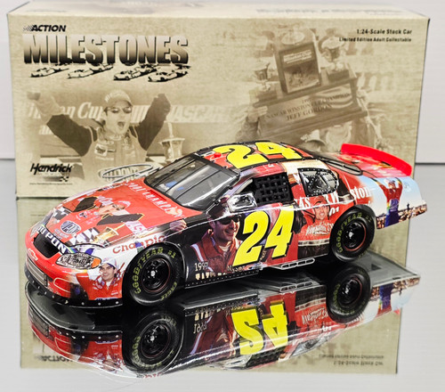 JEFF GORDON 4-TIME NASCAR CHAMPION MILESTONES 1/24 RCCA CLUB