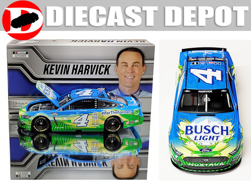 KEVIN HARVICK 2021 BUSCH LIGHT #THECREW #4 MUSTANG 1/24 ACTION
