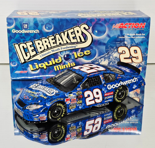 KEVIN HARVICK 2004 ICE BREAKERS LIQUID MINTS 1/24 ACTION