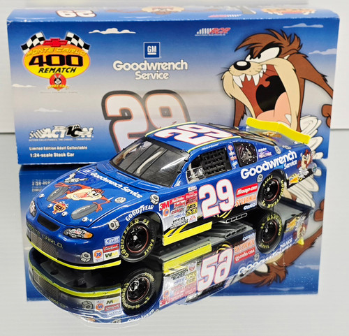 KEVIN HARVICK 2001 LOONEY TUNES TASMANIAN DEVIL #29 CHEVY 1/24 ACTION