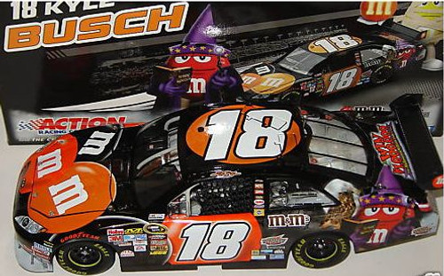 KYLE BUSCH 2009 M&M'S GUN METAL 1/24 ACTION