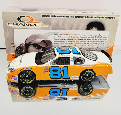 MARTIN TRUEX JR 2004 WRANGLER JEANS EARNHARDT TRIBUTE RACED