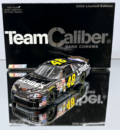 JIMMIE JOHNSON 2002 LOWES ROOKIE CAR 1/24 ACTION