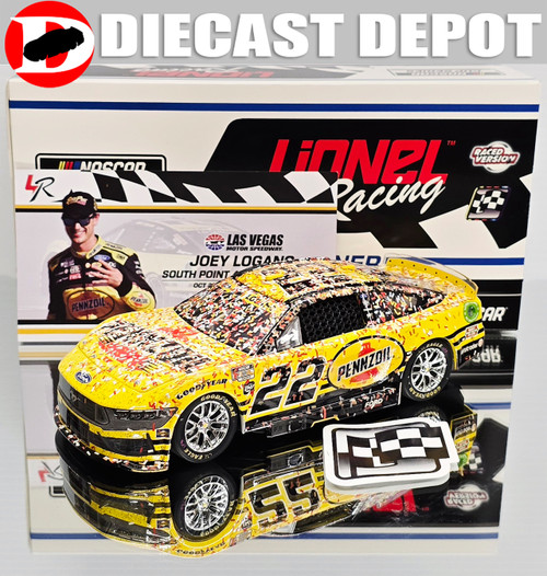 JOEY LOGANO 2024 NASHVILLE WIN RACED VERSION 1/24 ARC DIECAST