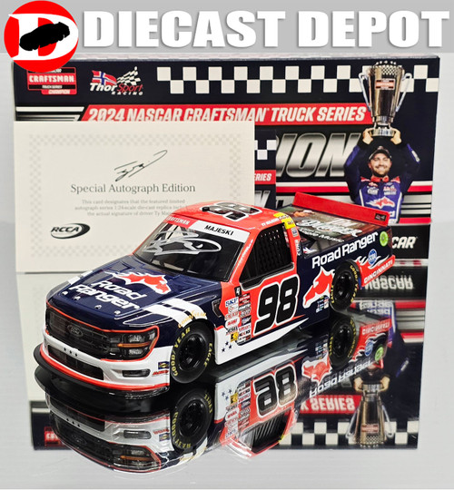 TY MAJESKI 2024 CHAMPION ROAD RANGER TRUCK 1/24 ARC DIECAST