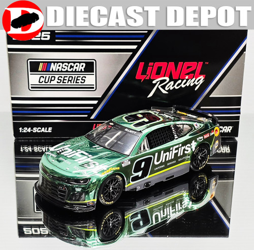 CHASE ELLIOTT 2025 UNIFIRST COLOR CHROME 1/24 ARC DIECAST CHASE ELLIOTT 2025 UNIFIRST COLOR CHROME 1/24 ARC DIECAST