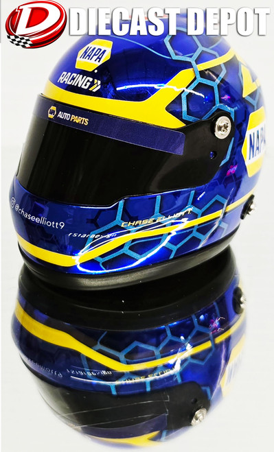 CHASE ELLIOTT 2025 NAPA  1/4 SCALE MICRO REPLICA HELMET