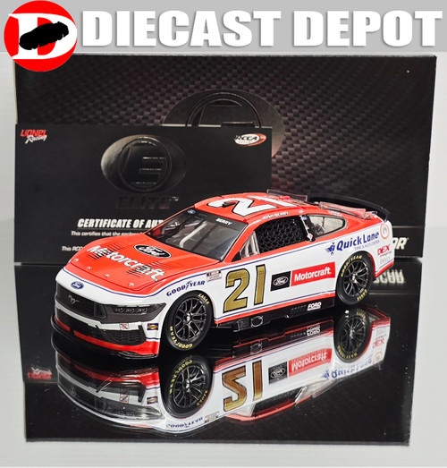 JOSH BERRY 2025 LAS VEGAS FIRST WIN RACED VERSION MOTORCRAFT 1/24