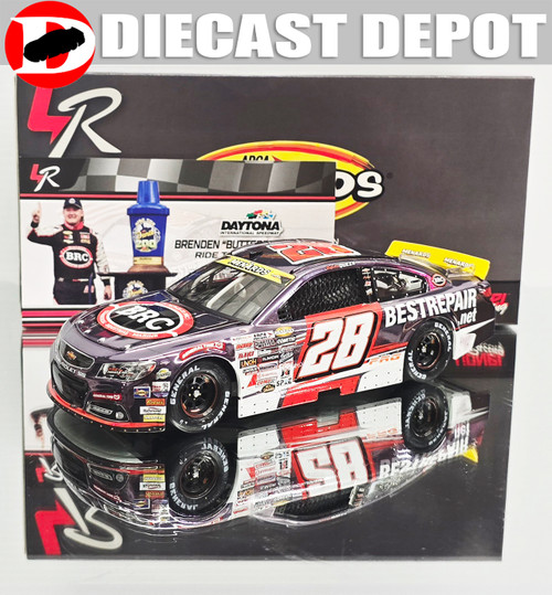 BRENDEN "BUTTERBEAN" QUEEN 2025 DAYTONA WIN BEST REPAIR COMPANY RACED VERSION ARCA SERIES *COLOR CHROME* 1/24 ARC DIECAST BRENDEN "BUTTERBEAN" QUEEN 2025 DAYTONA WIN BEST REPAIR COMPANY RACED VERSION ARCA SERIES *COLOR CHROME* 1/24 ARC DIECAST