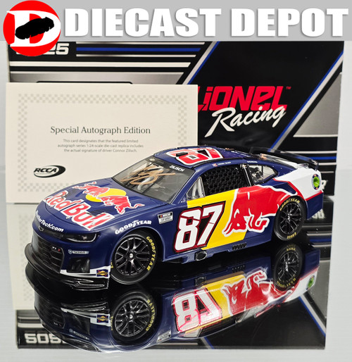 AUTOGRAPHED CONNOR ZILISCH 2025 RED BULL 1/24 ARC DIECAST AUTOGRAPHED CONNOR ZILISCH 2025 RED BULL 1/24 ARC DIECAST