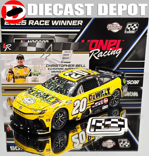 CHRISTOPHER BELL 2025 ATLANTA WIN RACED VERSION DEWALT 1/24 ARC