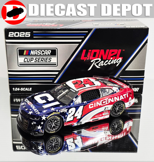 WILLIAM BYRON 2025 CINCINNATI COLOR CHROME  1/24 ARC DIECAST