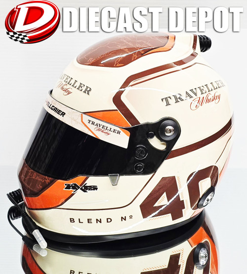 JUSTIN ALLGAIER 2025 TRAVELLER WHISKEY FULL SIZE REPLICA HELMET